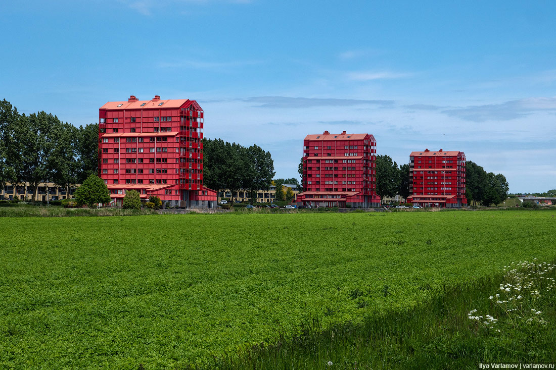 Как построить город в чистом поле: голландское Мурино город, Алмере, домов, очень, много, вдоль, центре, можно, более, просто, только, дорога, города, чтобы, справа, разных, широкая, Вообще, велосипедная, архитектуры