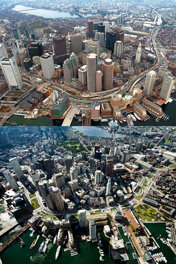 Как Бостон избавляется от машин дороги, город, можно, города, Здесь, здесь, такие, центра, Бостона, трамвай, Джона, зелёной, честь, Гринвей, через, первый, строительства, землёй, метро, просто