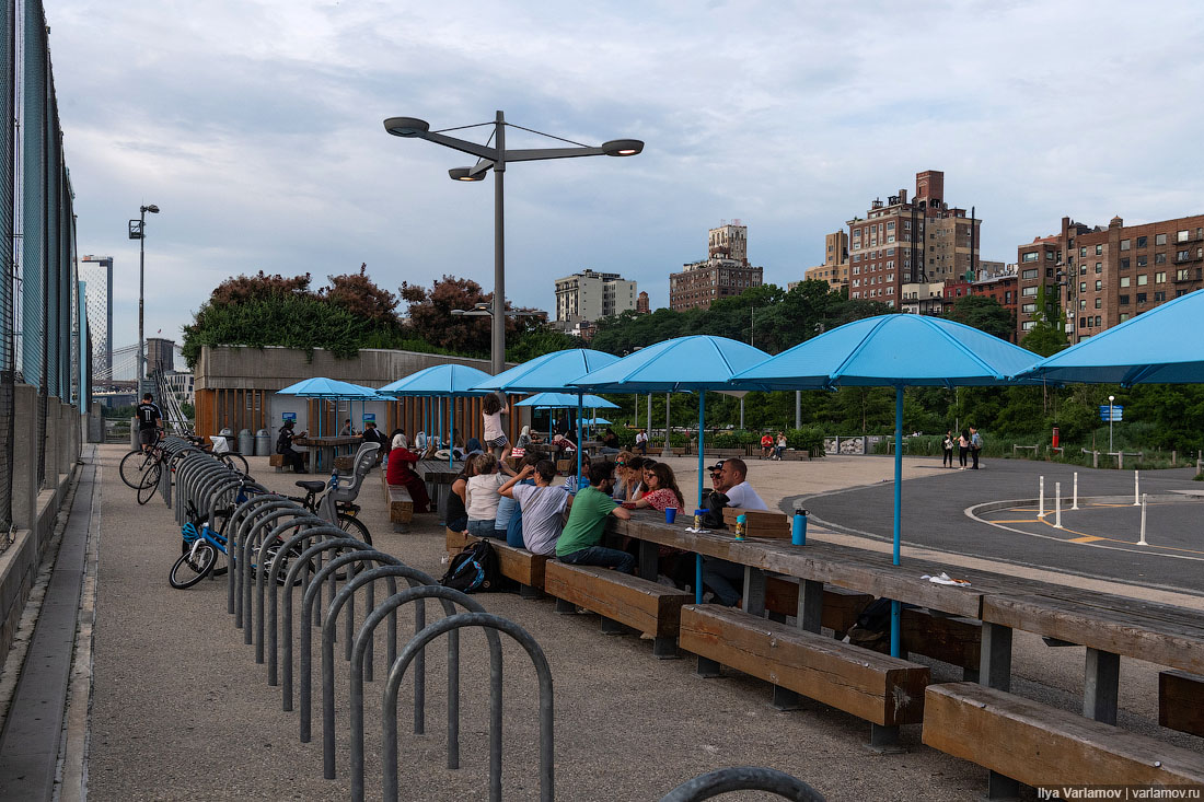 Новая набережная в Нью-Йорке: хотели бы такую в свой город? очень, набережной, можно, просто, парке, только, площадки, несколько, сделали, парка, НьюЙорка, которые, Bridge, который, Манхэттен, построили, дороги, чтобы, ИстРивер, выглядит