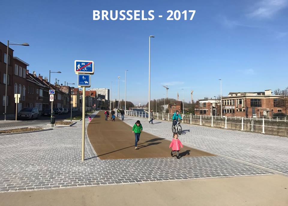 Как же похорошел Брюссель без автомобилей! Паскаль, Источник, пространство, движение, кольца, Малого, часть, город, сегодня, общественное, только, велосипедистов, Брюсселя, коммуне, пострадали, Брюссель, пешеходов, полосы, реновации, метро