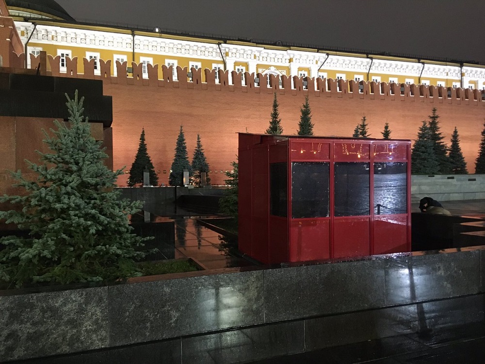 Мавзолей ленина внутри на красной площади
