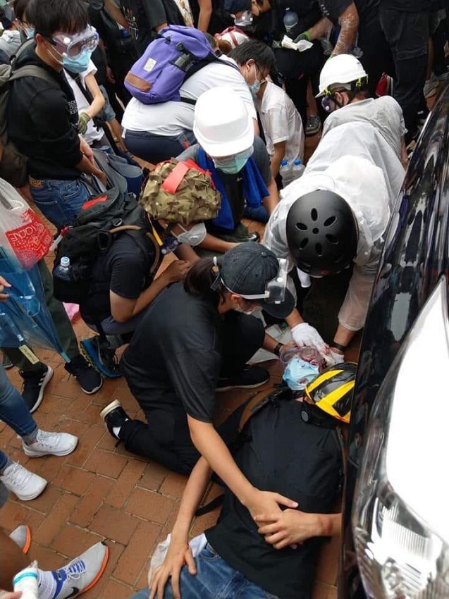 Беспорядки в Гонконге 