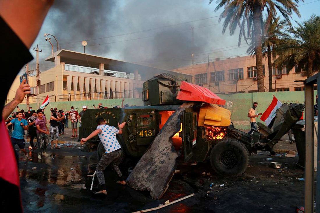 Майдан в Ираке: власти устроили побоище, расстреляв 100 человек 
