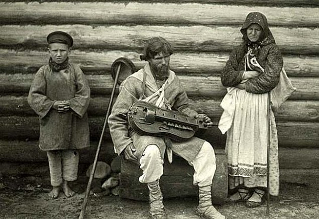 Русские нищие крестьяне 19 века