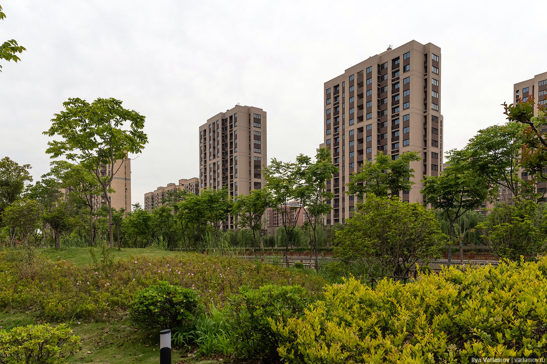 Новые районы Шанхая: хотели бы так жить? 