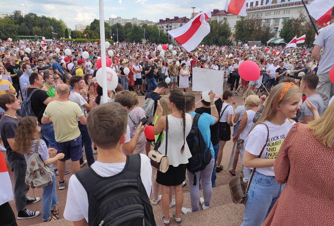 В Беларуси прошли самые масштабные протесты за всю историю независимости 