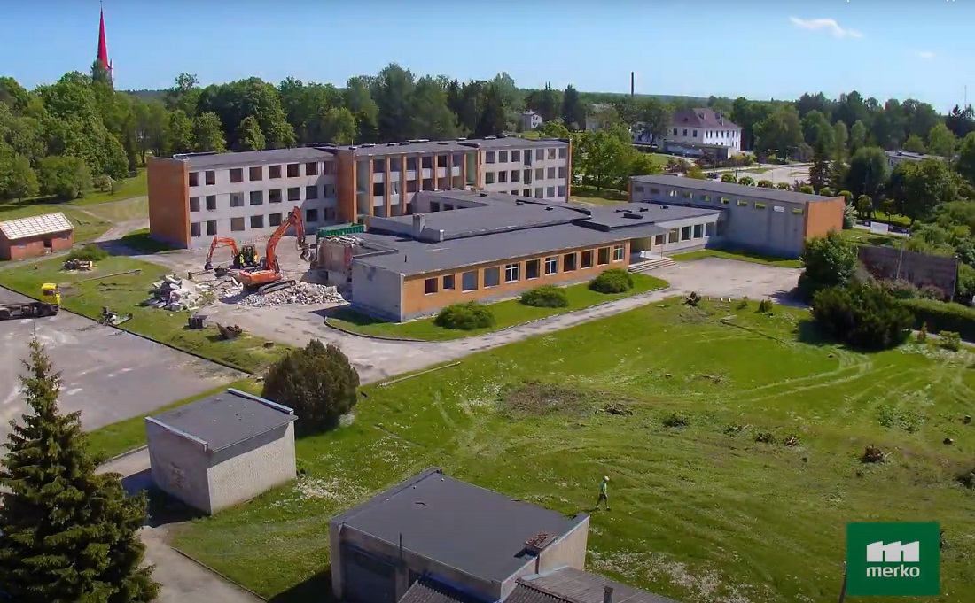 Эстонская школа в городе с населением 5 тысяч человек 