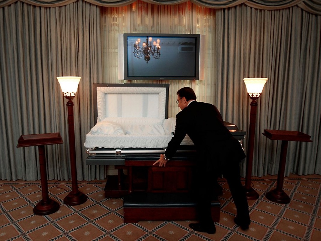 Кровать после умершего