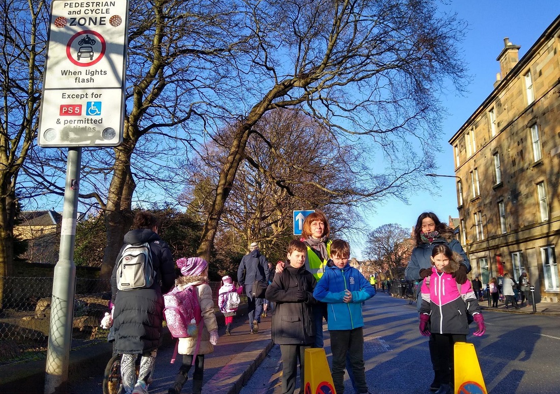 Давайте делать школьные улицы как в Эдинбурге 
