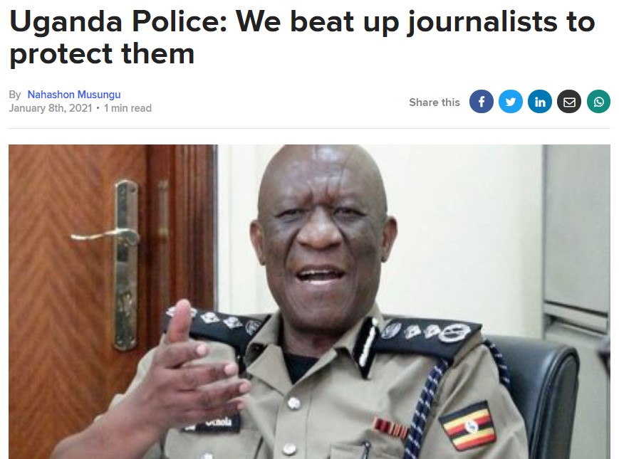 Мы избиваем журналистов ради их же безопасности! 