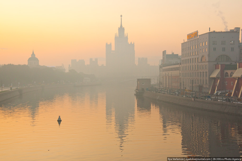 Картинки рассвет в москве