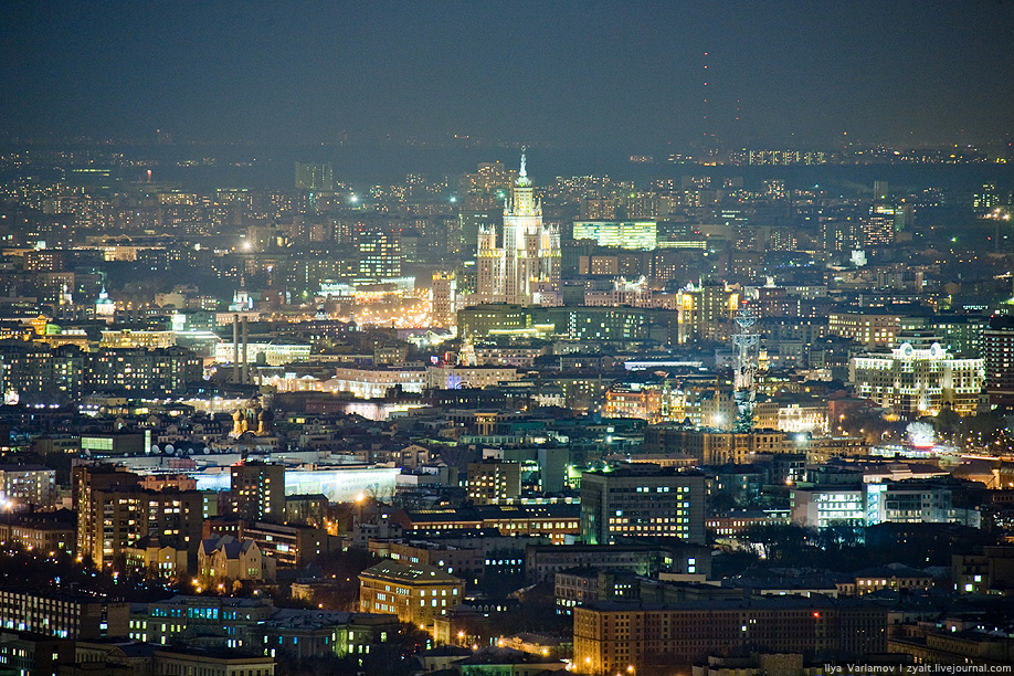 Город возможный. Москва. Ночная Москва. Ночные виды Москвы. Москва вид сверху.