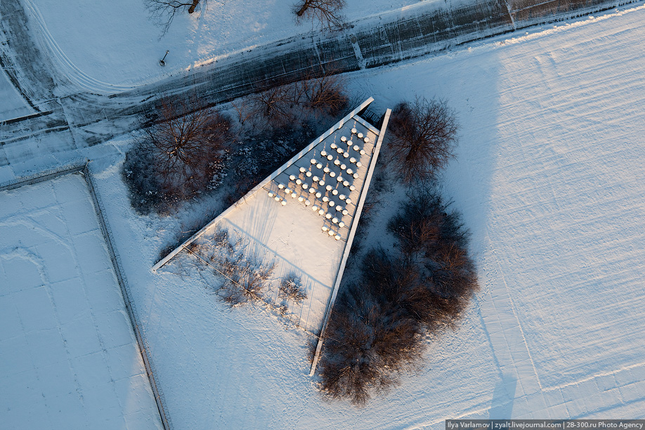 Останкинский парк зимой