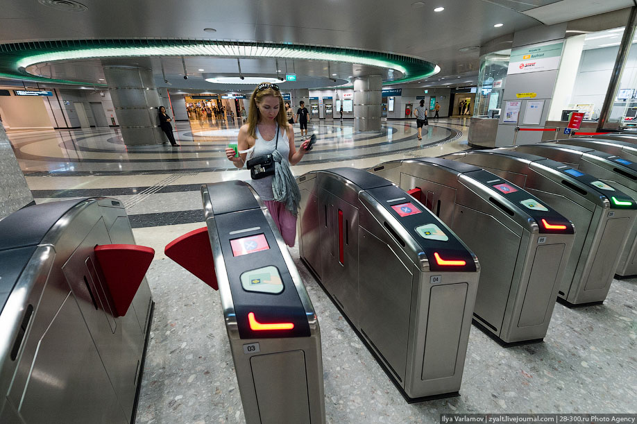 Как устроено метро в Сингапуре репост на сайт