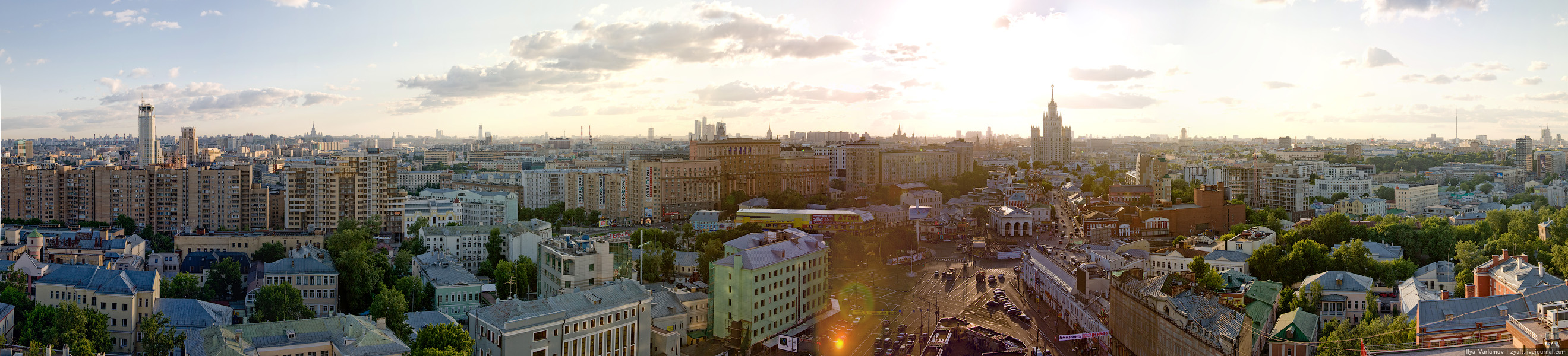 Вид с крыши Москва Таганская. Вид с крыши Минска.